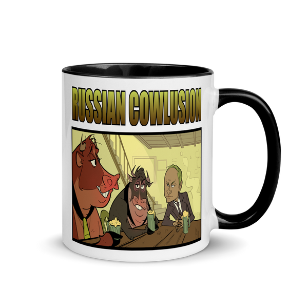 Russian Cowlusion Color Splash Mug