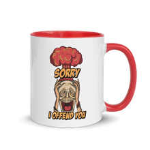 Load image into Gallery viewer, Sorry I Offend You Color Splash Mug