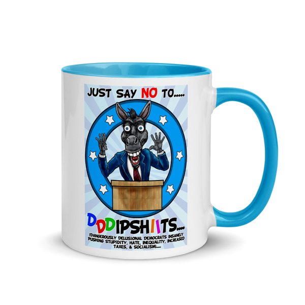 Just Say No Color Splash Mug