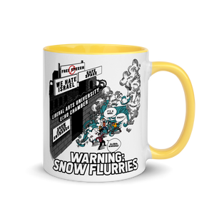 Snowflake Color Splash Mug