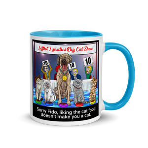 Big Cat Show Color Splash Mug