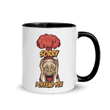 Load image into Gallery viewer, Sorry I Offend You Color Splash Mug