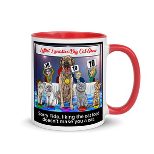 Big Cat Show Color Splash Mug