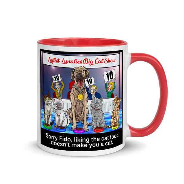 Big Cat Show Color Splash Mug