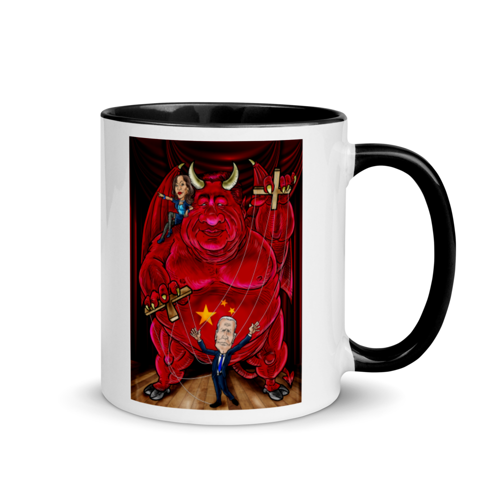 Puppetmaster Color Splash Mug