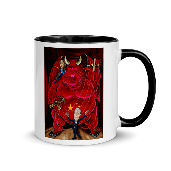 Puppetmaster Color Splash Mug