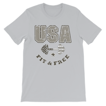 Load image into Gallery viewer, USA Fit &amp; Free Unisex Tee | Washed