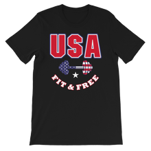 Load image into Gallery viewer, USA Fit &amp; Free Unisex Tee