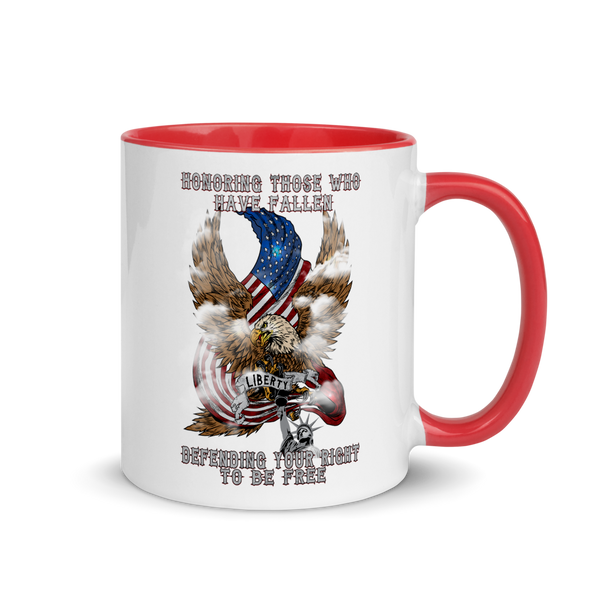 Liberty Eagle Color Splash Mug