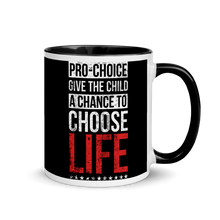 Load image into Gallery viewer, Choose Life Color Splash Mug