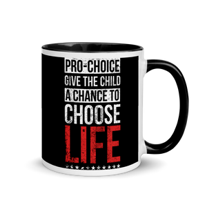 Choose Life Color Splash Mug