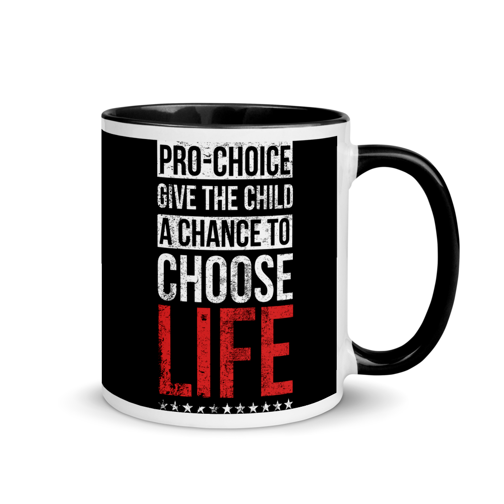 Choose Life Color Splash Mug