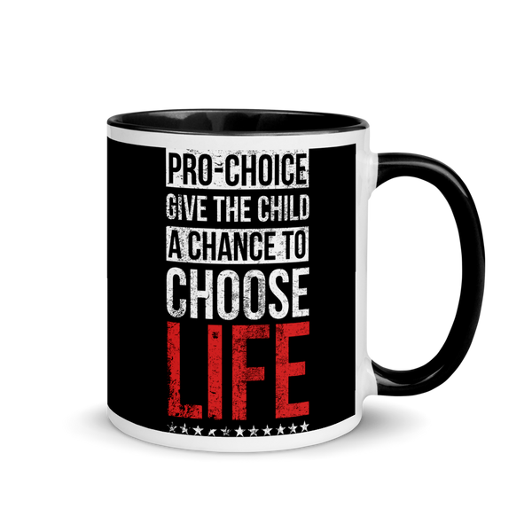 Choose Life Color Splash Mug