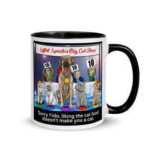 Big Cat Show Color Splash Mug