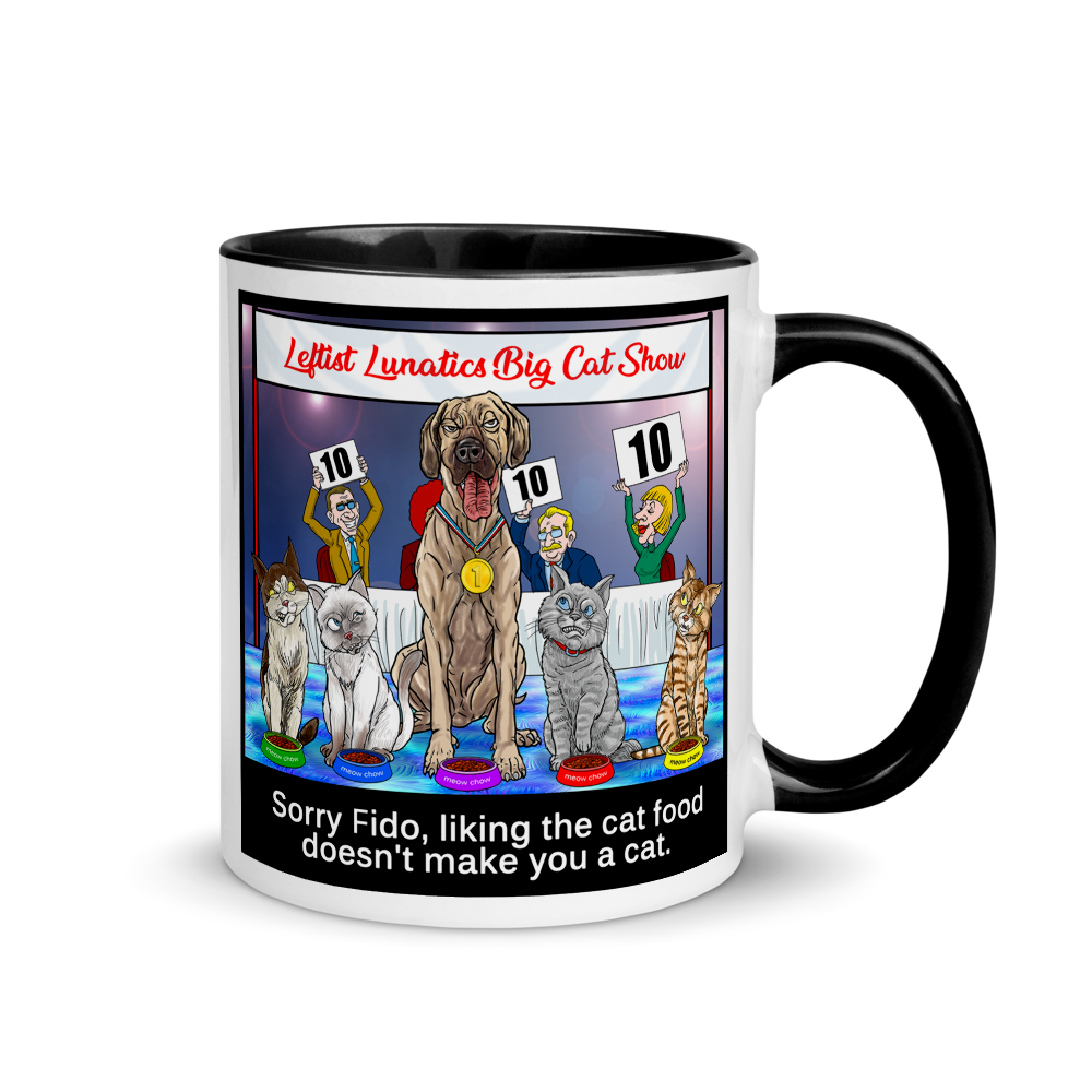 Big Cat Show Color Splash Mug