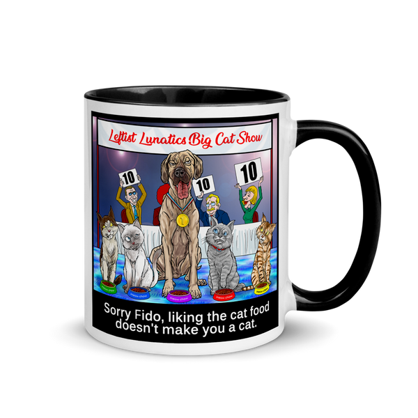 Big Cat Show Color Splash Mug