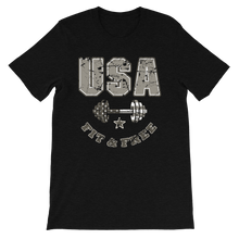 Load image into Gallery viewer, USA Fit &amp; Free Unisex Tee | Washed