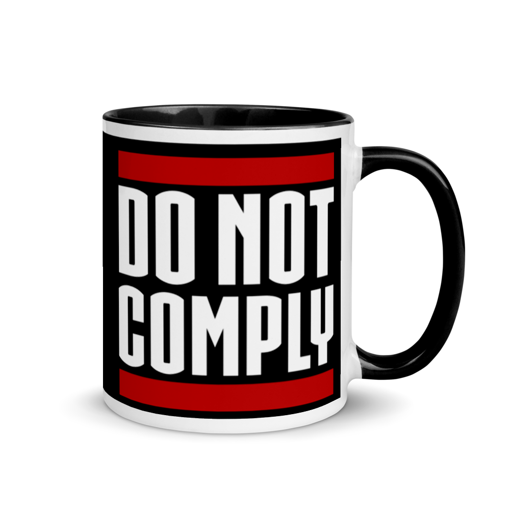 Do Not Comply Color Splash Mug