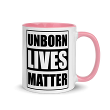 Load image into Gallery viewer, Unborn Lives Matter Color Splash Mug