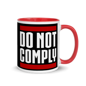 Do Not Comply Color Splash Mug