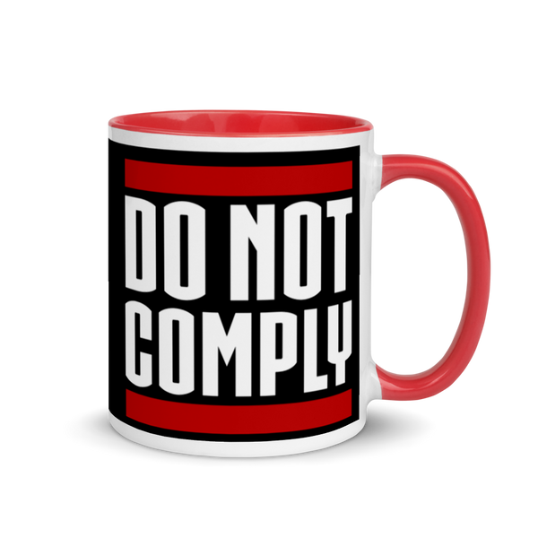 Do Not Comply Color Splash Mug
