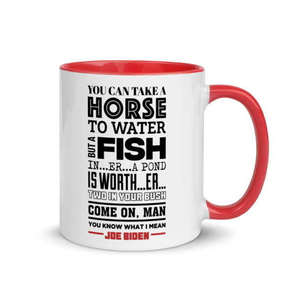 Two In Your Bush Color Splash Mug