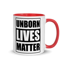 Load image into Gallery viewer, Unborn Lives Matter Color Splash Mug