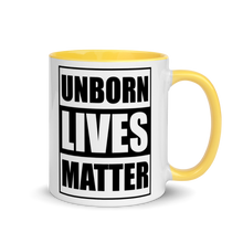 Load image into Gallery viewer, Unborn Lives Matter Color Splash Mug
